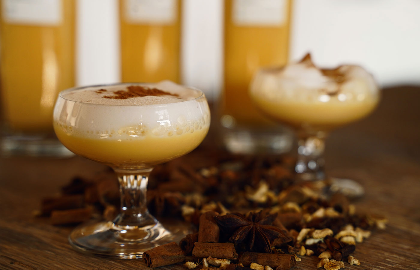 Après Ski Cocktail mit Eierlikör