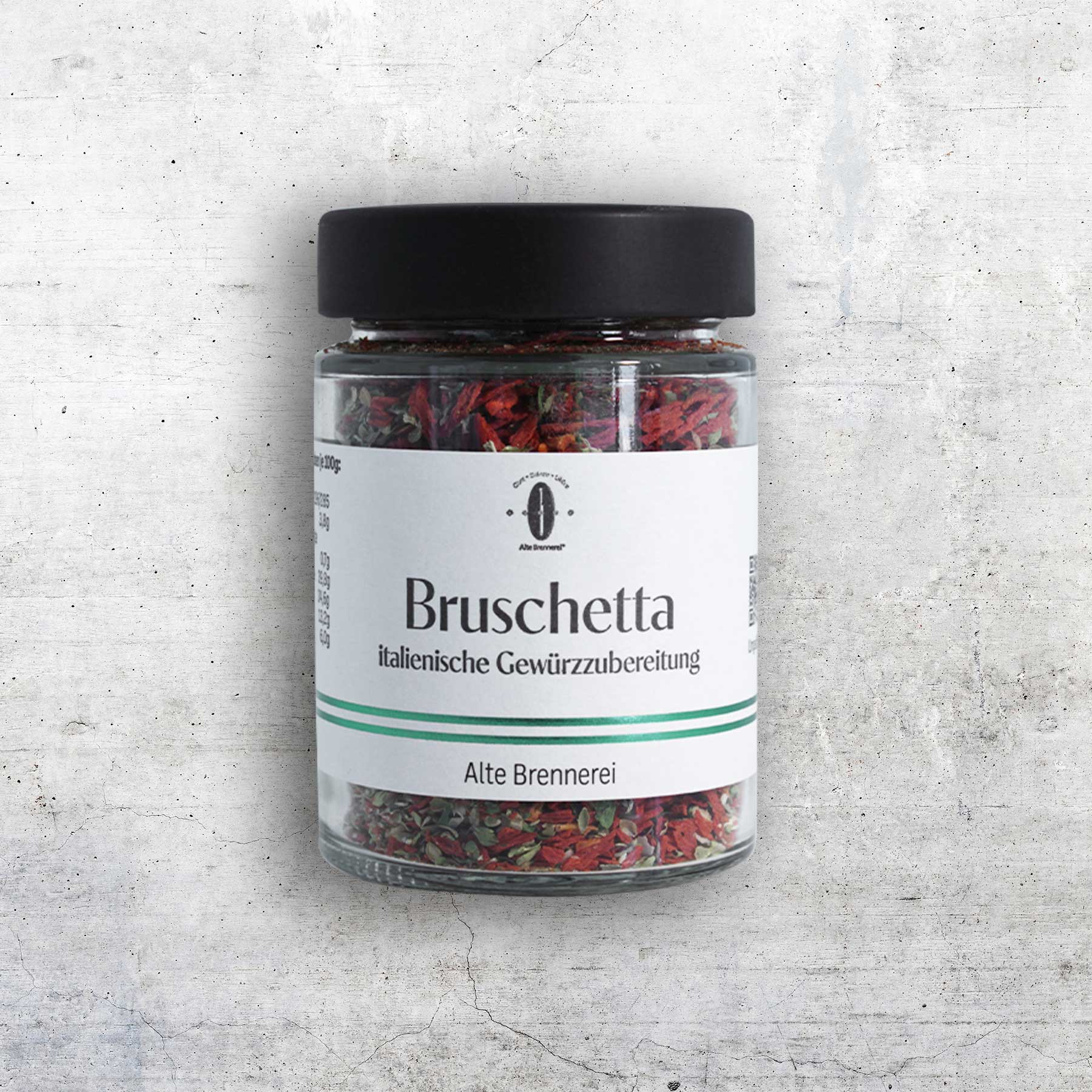 Bruschetta, Gewürzmischung