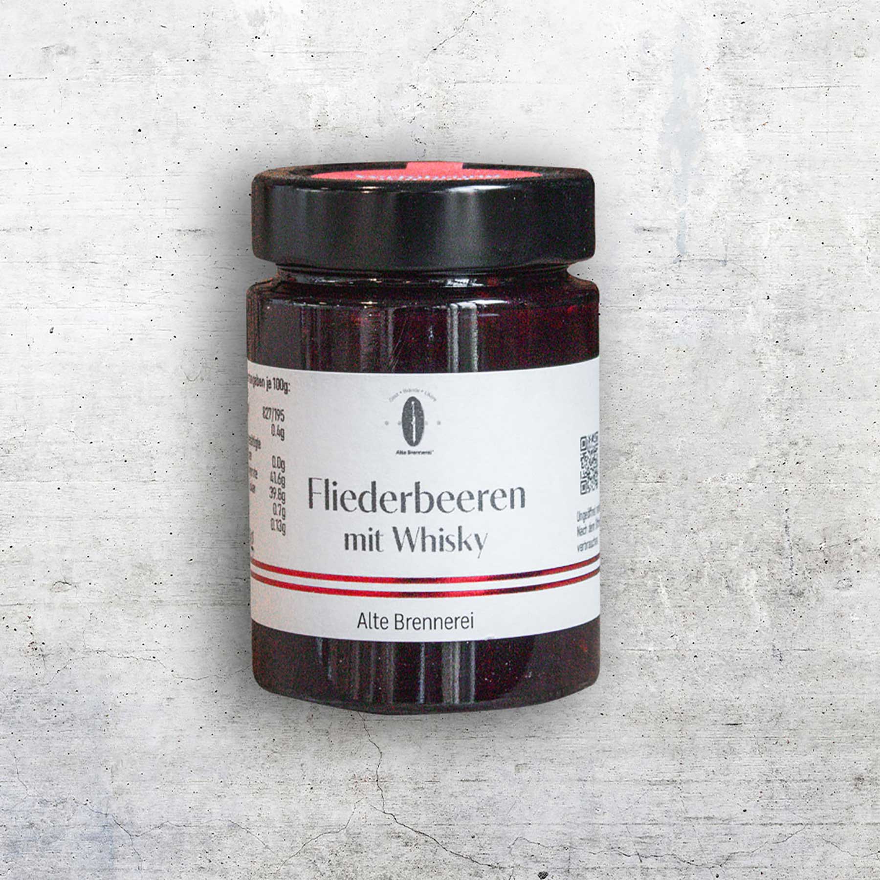 Fliederbeeren mit Whisky