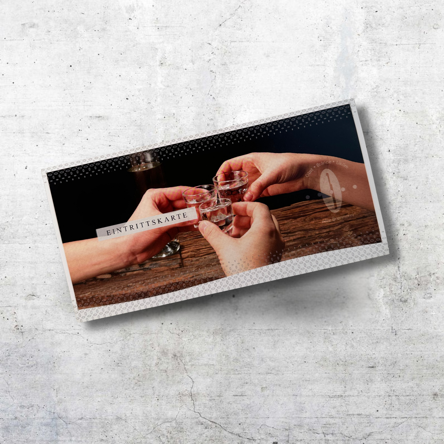 Tasting-Ticket Eintrittskarte