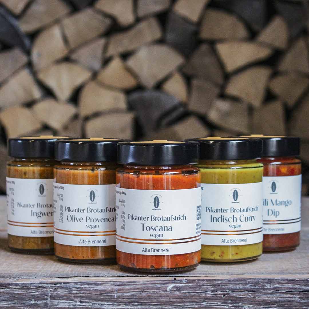 Paprika-Aubergine Brotaufstrich, vegan