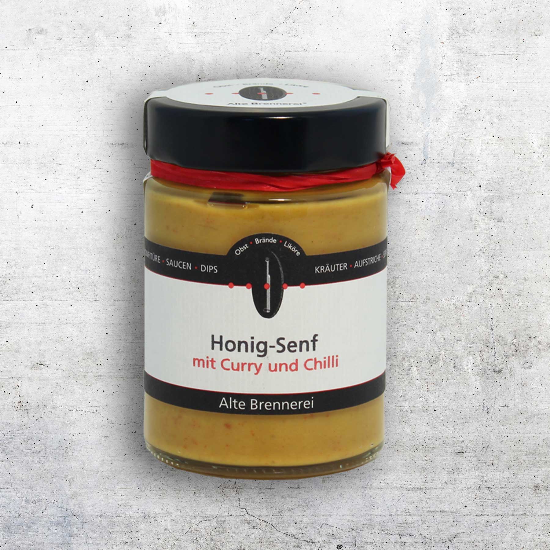 Honigsenf mit Curry und Chili