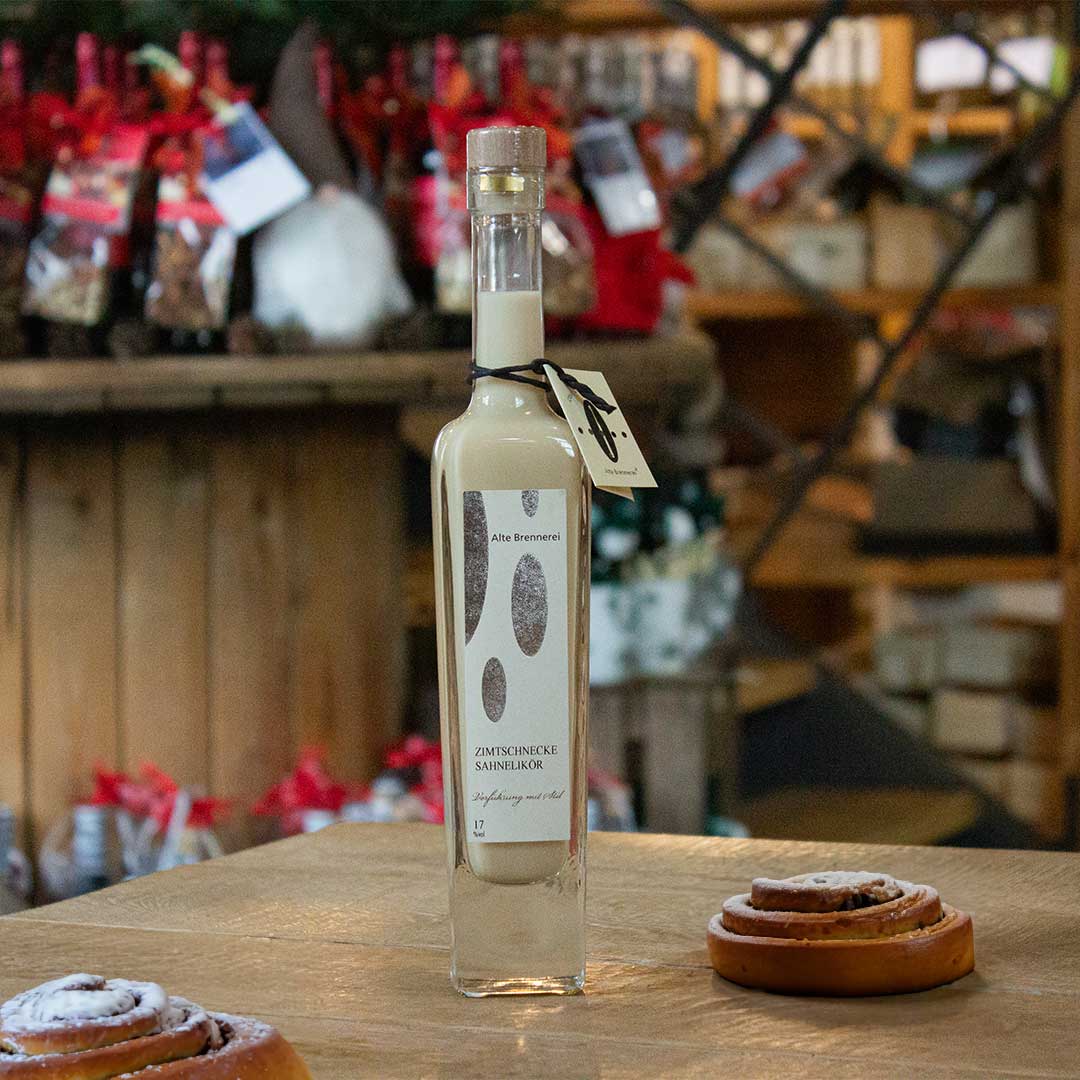 Zimtschnecke Sahnelikör