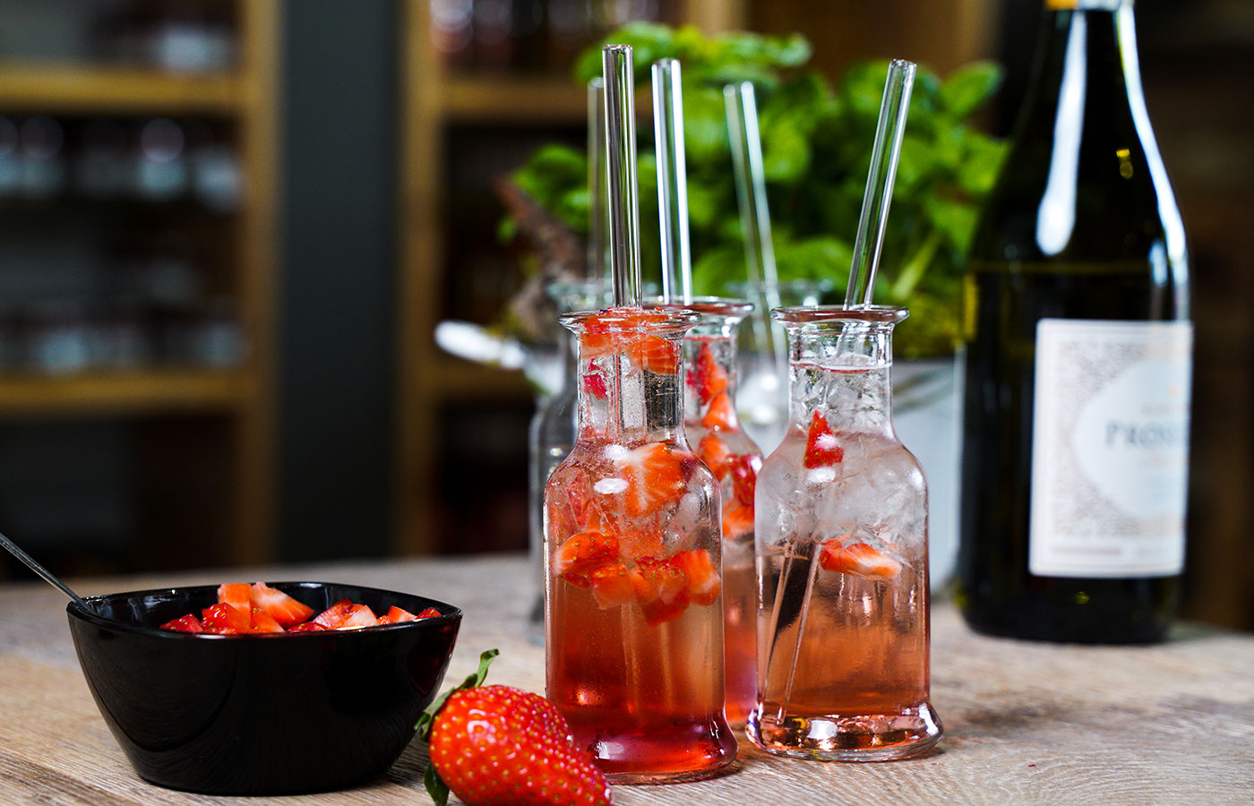 Erdbeer Prosecco Rezept | Rezeptwelt | Alte Brennerei Erdbeer Prosecco Rezept | Rezeptwelt | Alte Brennerei