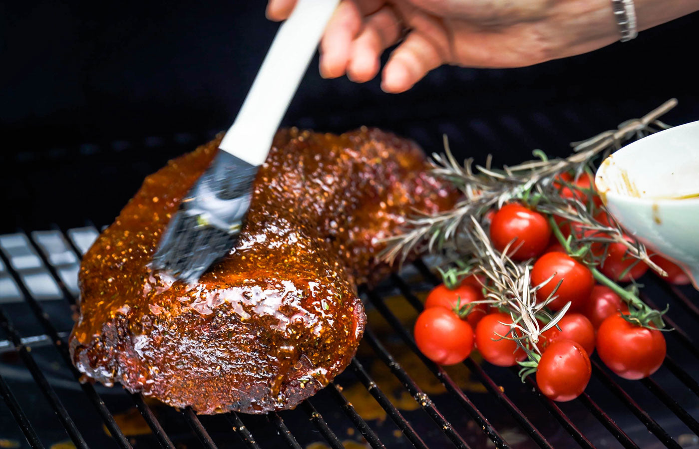 Grillfleisch mit unserem BBQ-Rub zum smoken